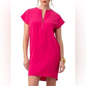 Trina Turk Zipper Placket Dress